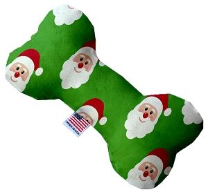 Smiling Santa Bone Dog Toy (size: 8 Inch)